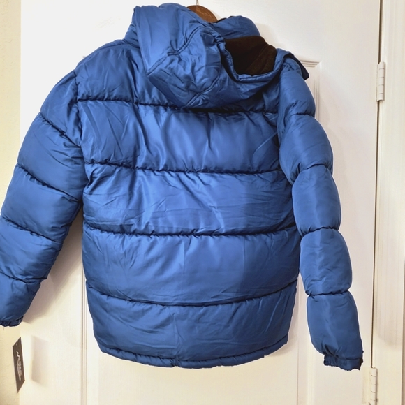 Minus Zero Teal Black 18-20 XL Puffer Jacket NWT - Picture 3 of 5